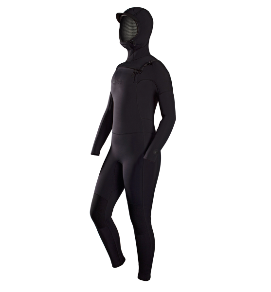 Adelio Womans 5/4 Hooded Harper Steamer Wetsuit