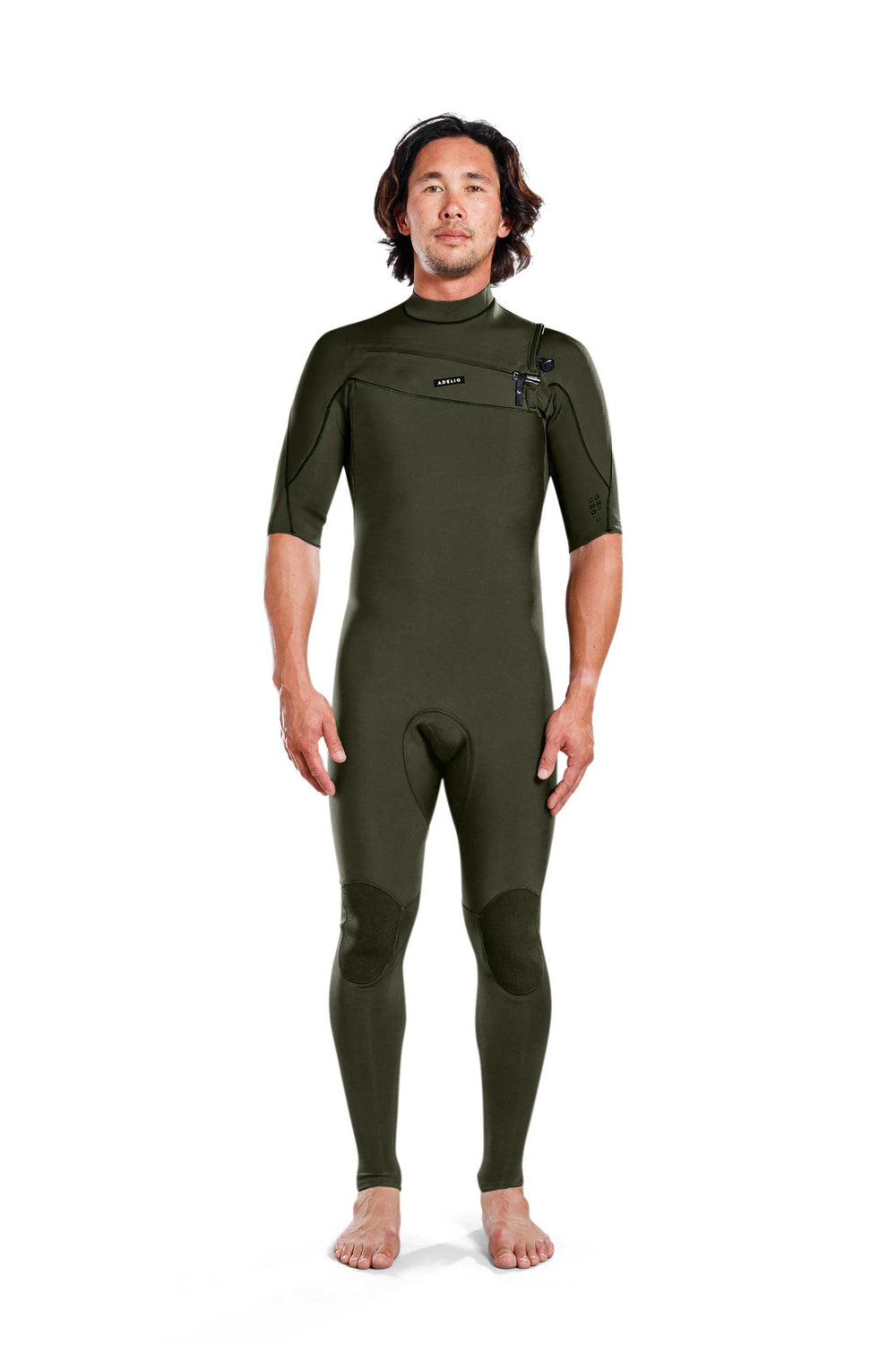CONNOR 2/2 SHORT ARM WETSUIT - GREEN – Adelio Wetsuits United States